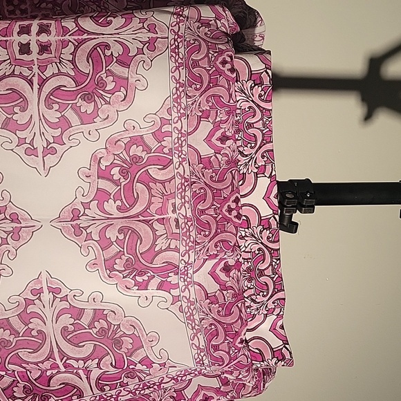 Alfani Womens Printed Diamond Mosaic Orchid Dolman-Sleeve, Bubble-Hem Blouse, 2X - Picture 8 of 10